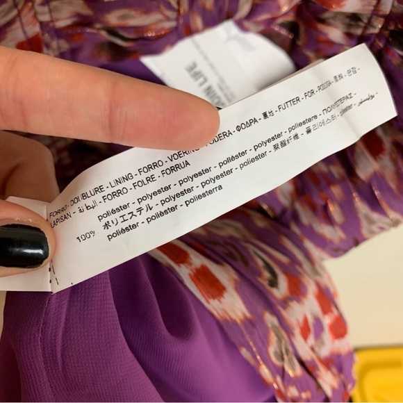 NWT Zara Blogger’s Favorite Printed Mini Dress with Draping - Picture 7 of 10